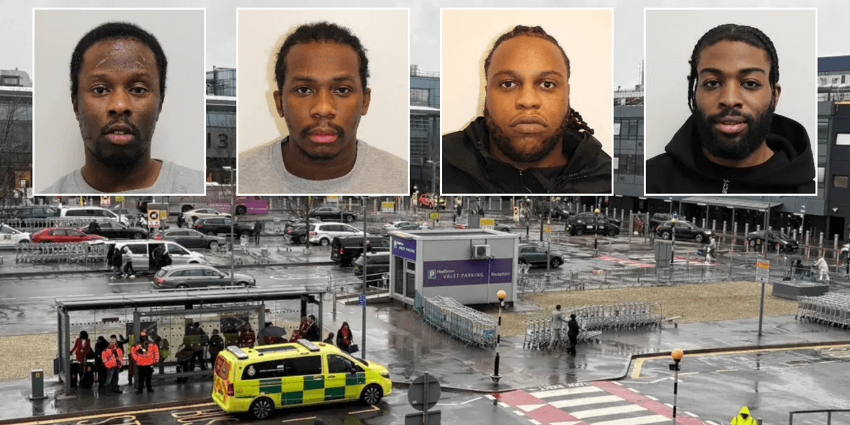 Four men jailed for 'terrifying' tear gas attack that left victims vomiting blood