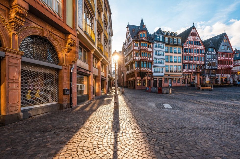 Frankfurt, Germany streets