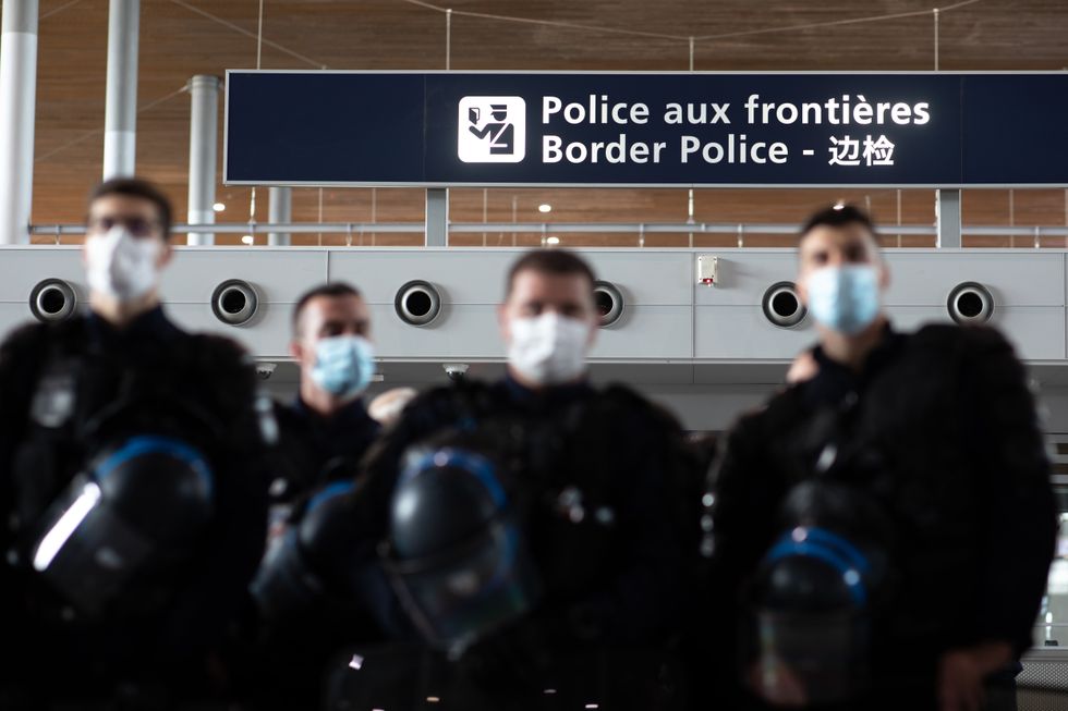 French border force
