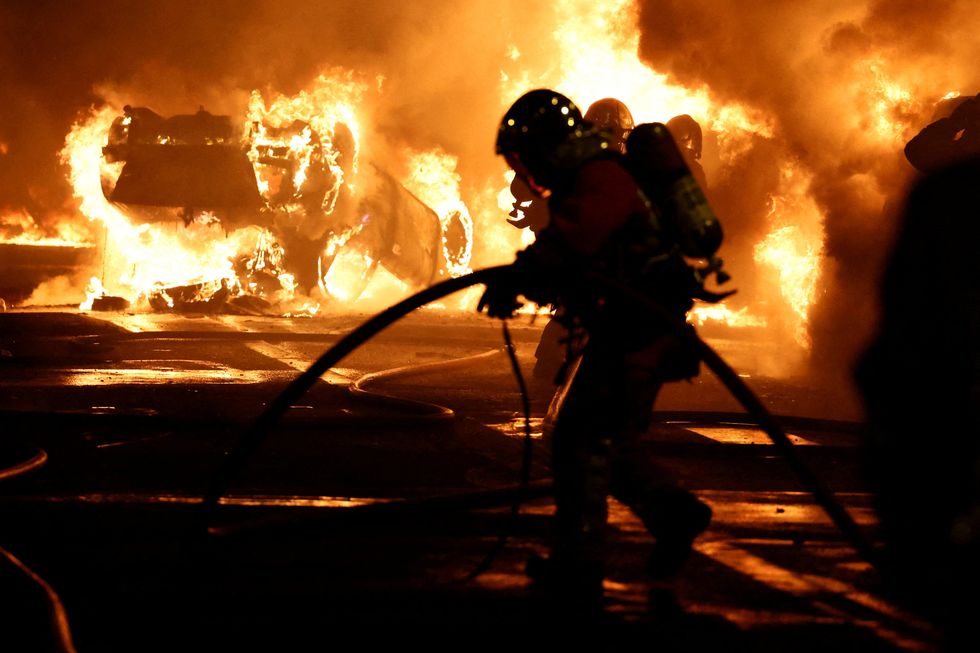 French firefighter 