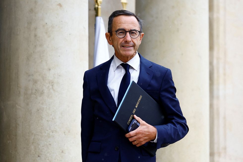 French Interior Minister Bruno Retailleau