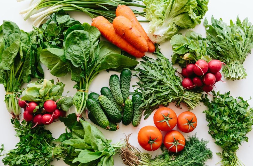 Fruits and vegetables