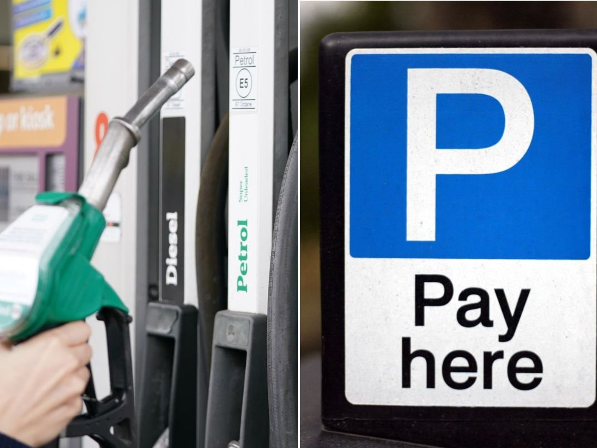 Fuel pump and a parking machine