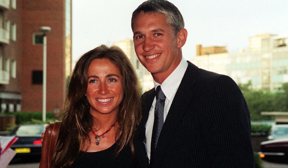 Gary Lineker and ex wife Michelle Cockayne