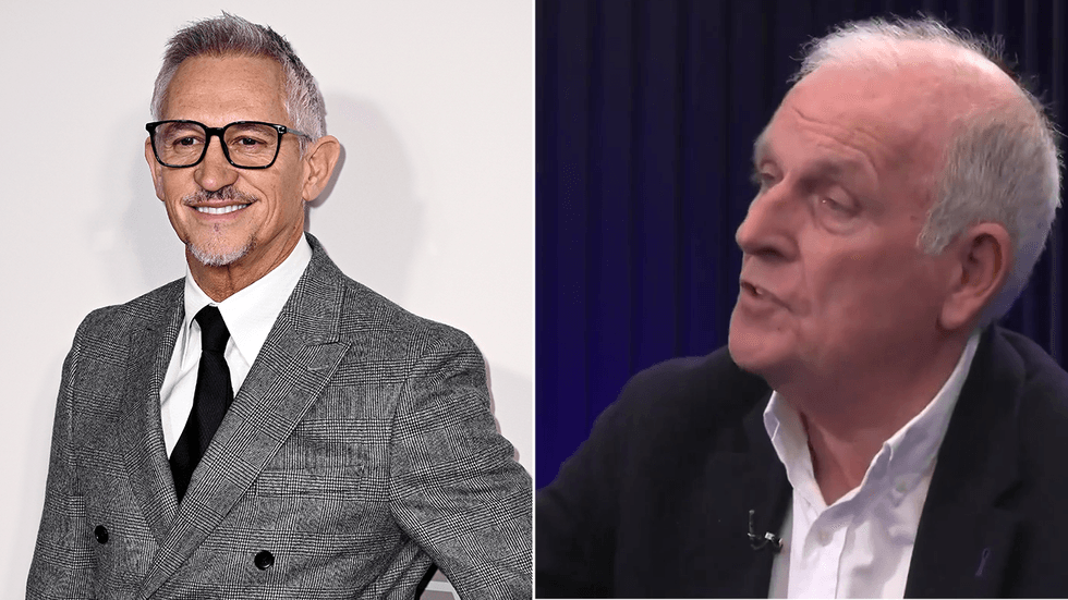Gary Lineker and Kelvin MacKenzie