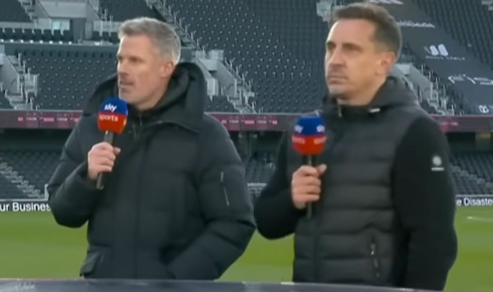 Gary Neville Jamie Carragher