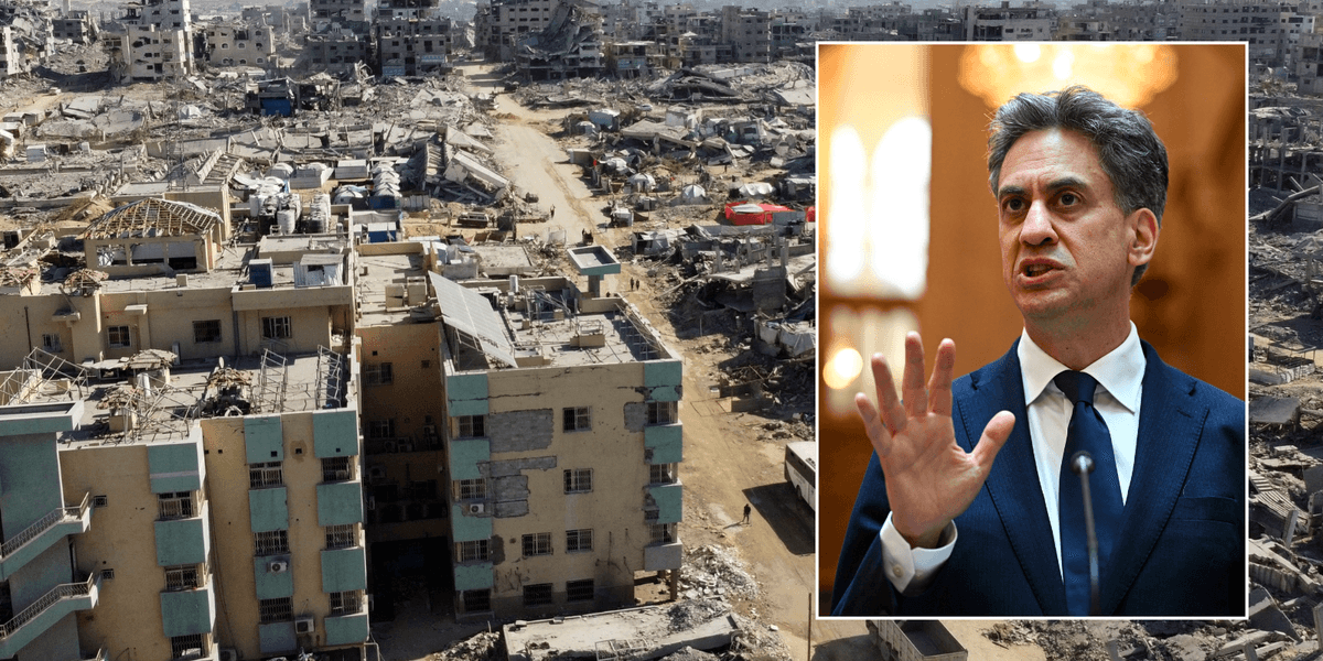 Ed Miliband blasted by Israeli government over Gaza 'stories' as critics call out 'Jew hate'