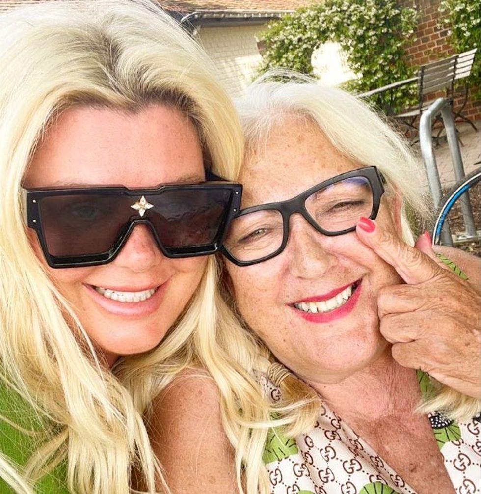 Gemma Collins and her mum Joan