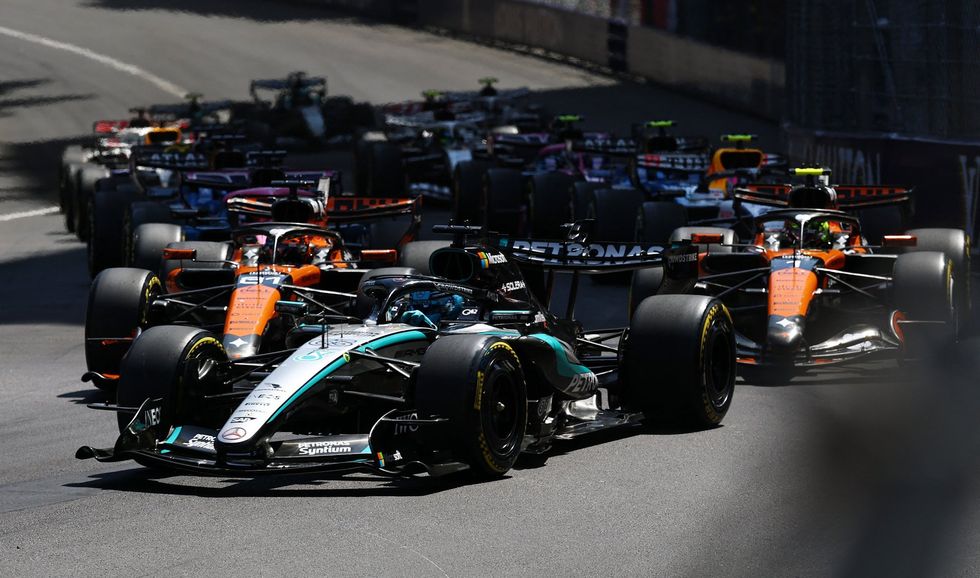 George Russell suffered from technical failures and team errors at the Monaco Grand Prix