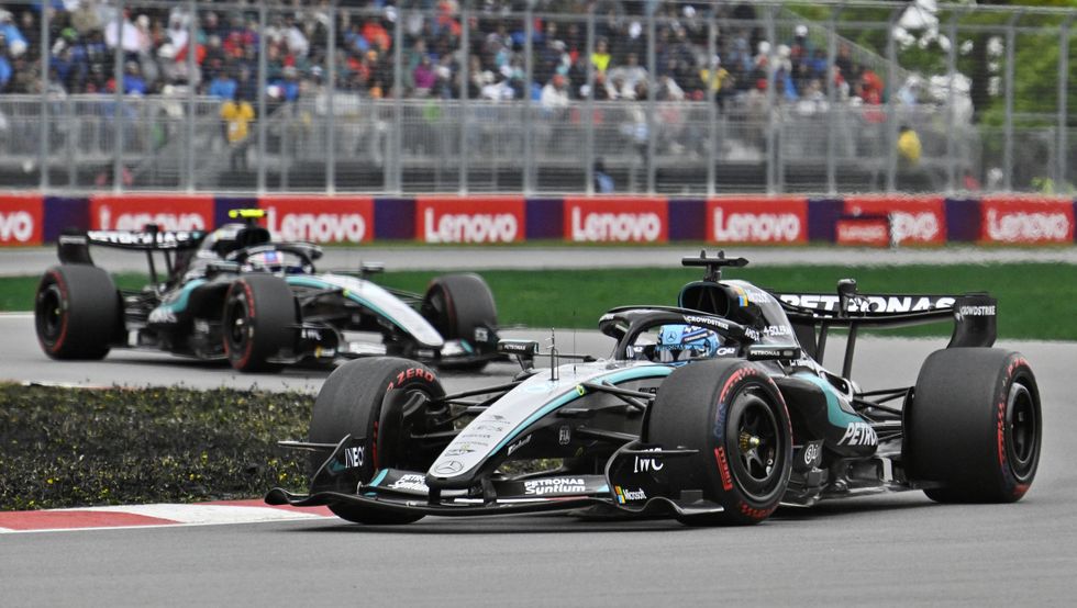 George Russell was left stranded after a sudden power unit issue shut down his Mercedes without warning, allowing Kimi Antonelli to seize control of the race before storming to his fourth consecutive Grand Prix victory.