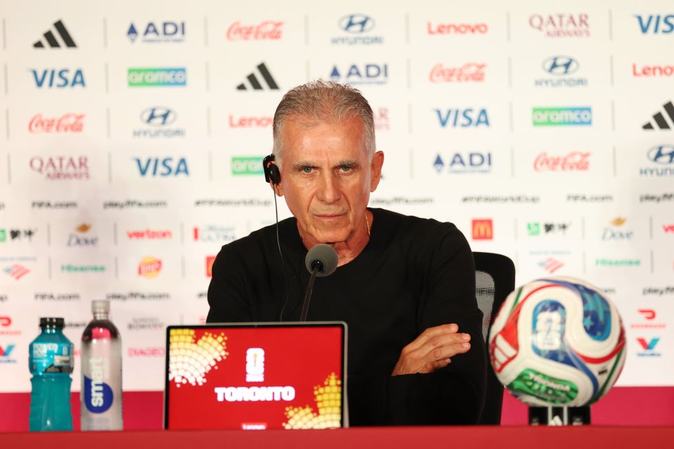 Ghana head coach Carlos Queiroz has declared that facing England in today's World Cup Group L encounter represents the "easiest type of match" his side could face