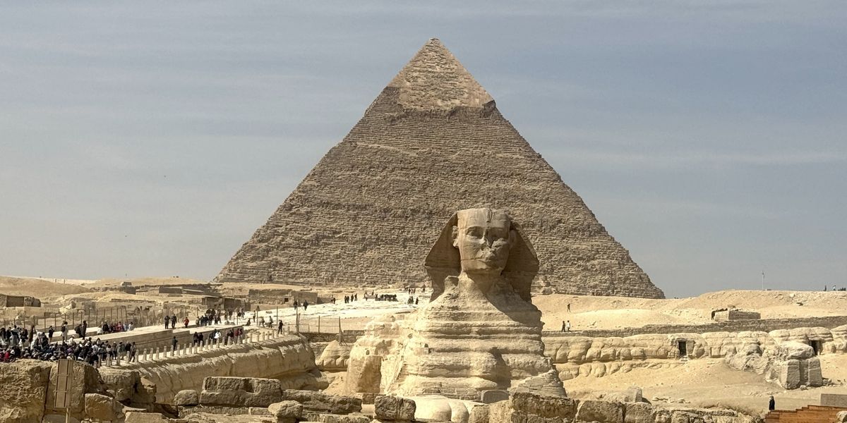 Archaeological breakthrough as 'lost city' found 4,000ft under Giza pyramids could be far older than originally thought