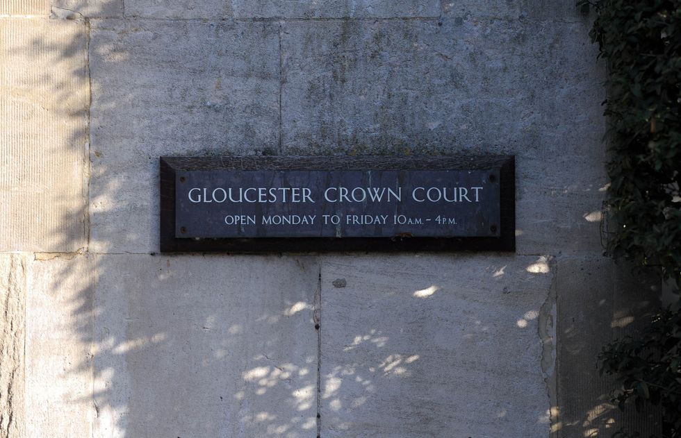 Gloucester Crown Court sign