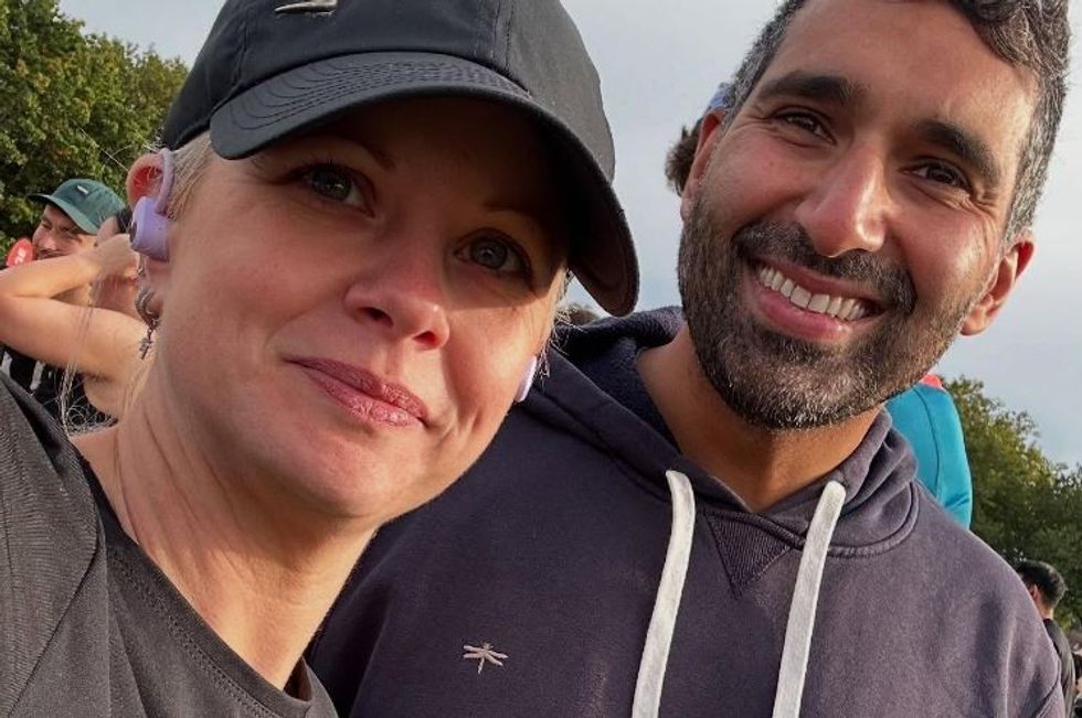 Gogglebox's Baasit Siddiqui with his wife Melissa