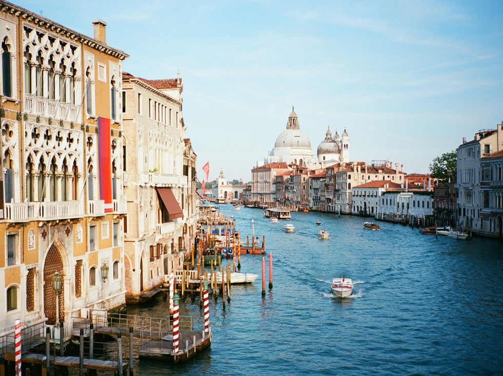Gondolas in Venice, Italy