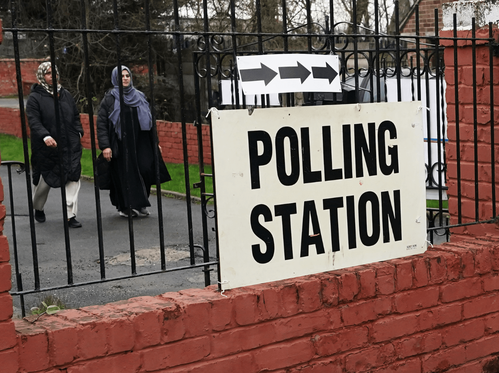 Gorton and Denton by-election polling station