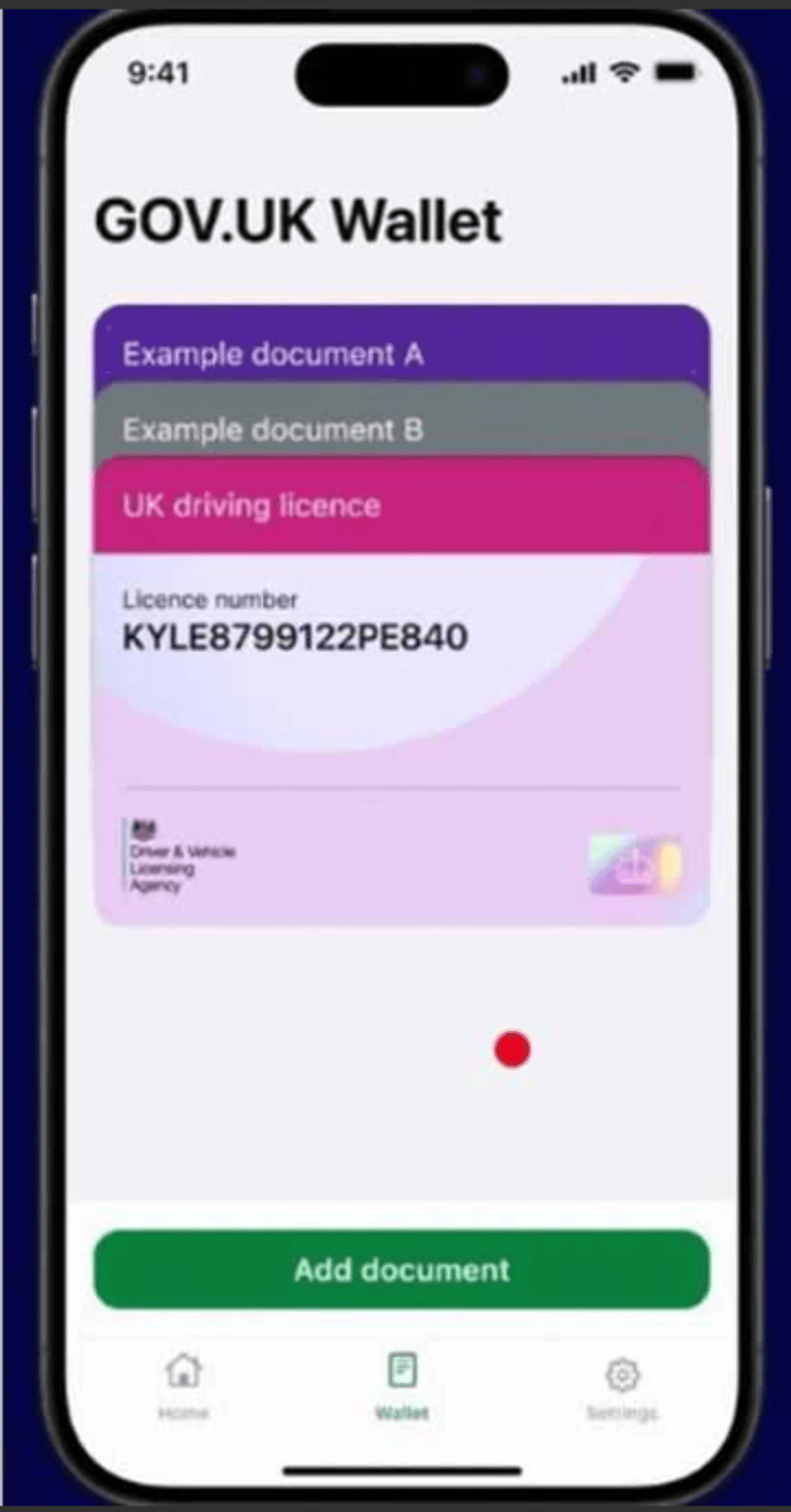 GOV.UK wallet