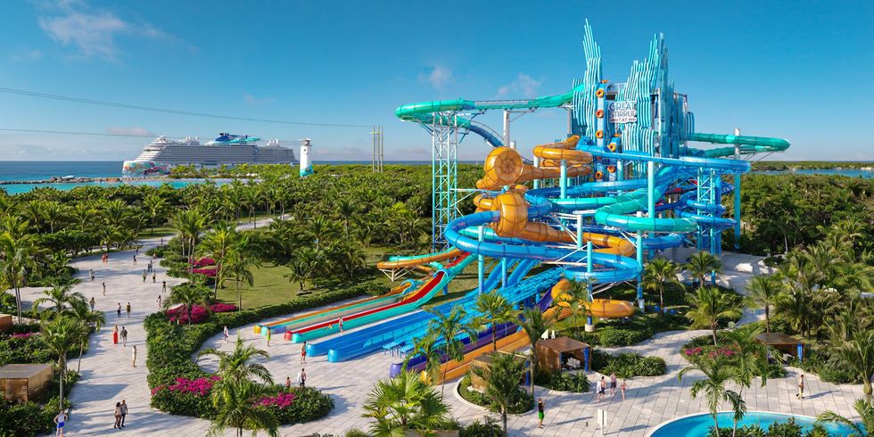 Great Stirrup Cay waterpark plans slides
