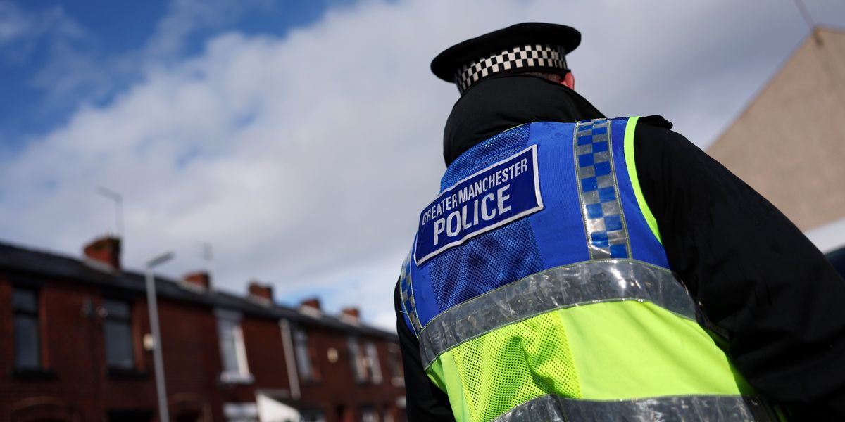 Police officer rushed to hospital after being stabbed in Manchester city centre