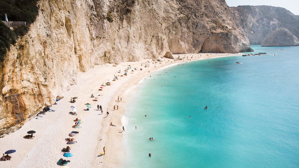 Greece beach