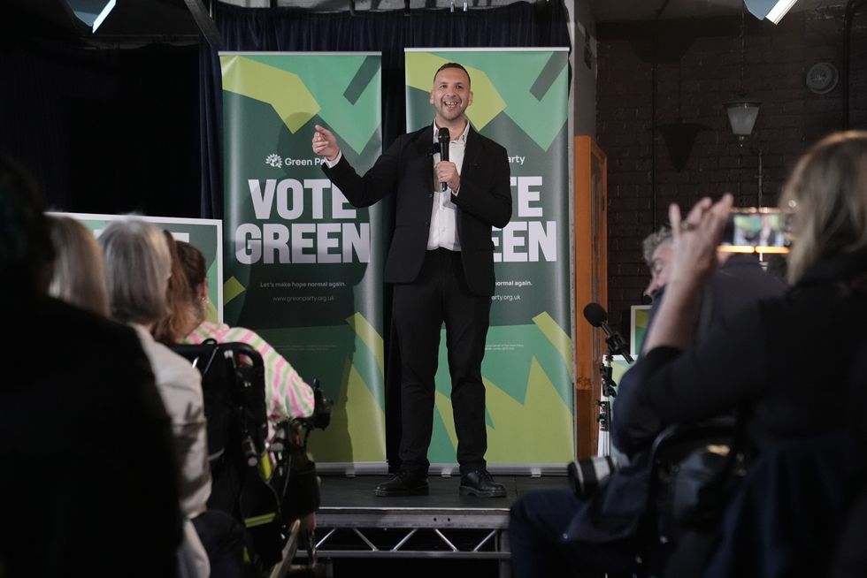 Green Party leader Zack Polanski
