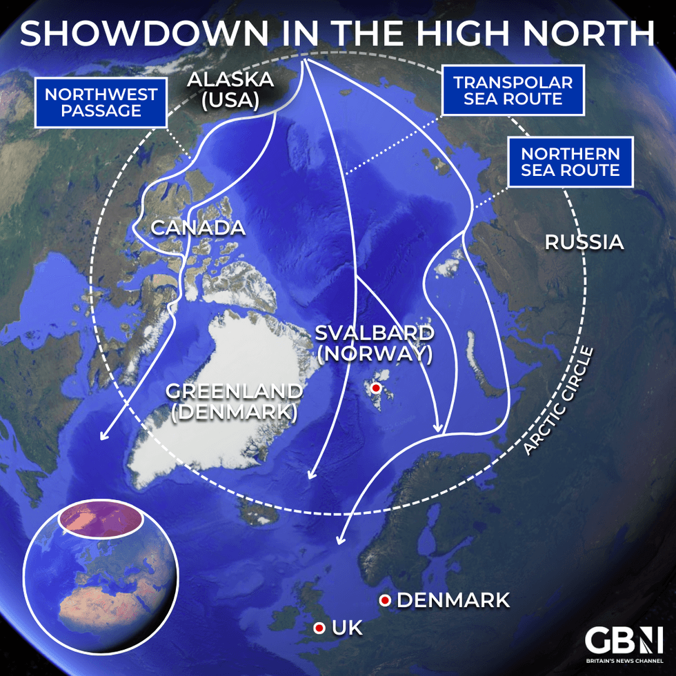 Greenland map
