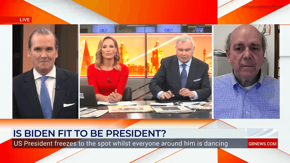 Greg Swenson, Isabel Webster, Eamonn Holmes and Bob Mulholland