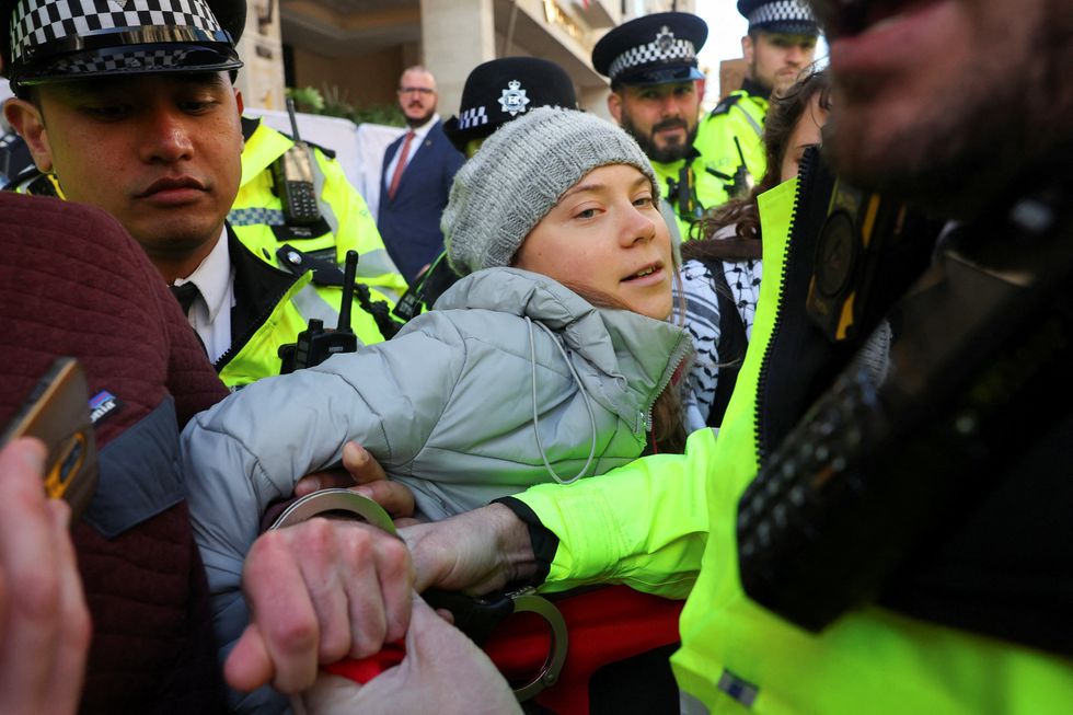 Greta Thunberg arrest