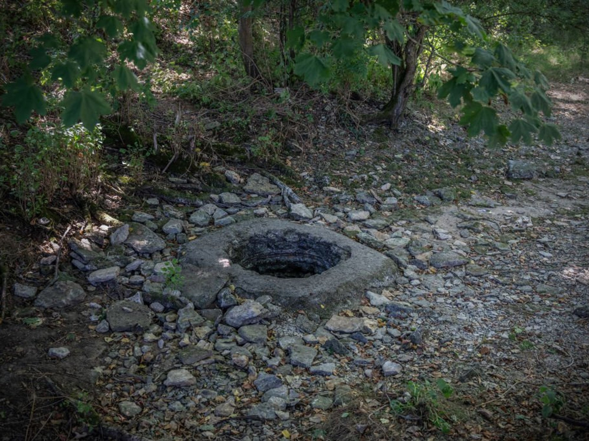 Groundwater bore hole on Thames
