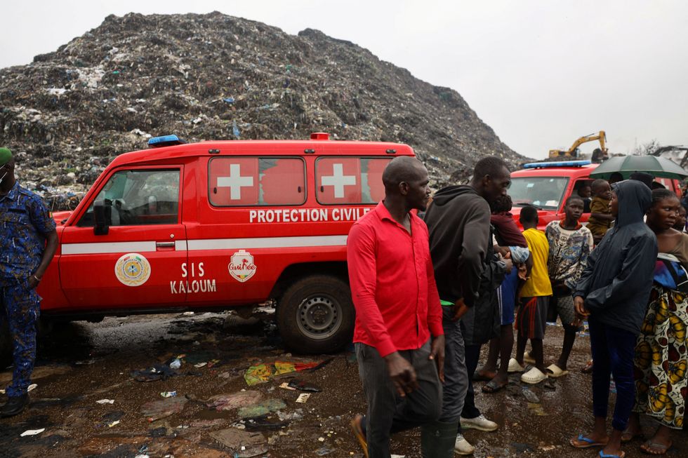 Guinea landfill collapse