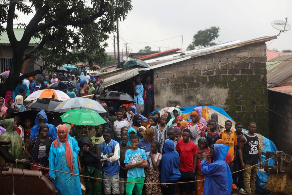Guinea landfill landslide