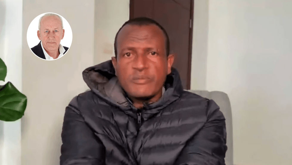Hadush Kebatu speaking to Sky News