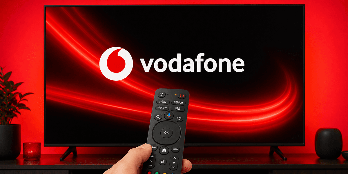 We were one of the first to watch television on brand-new Vodafone TV, and it's a one-stop shop
