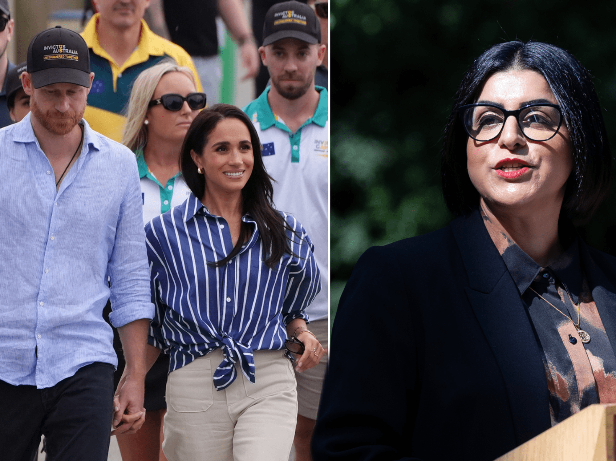 Harry and Meghan/Home Secretary