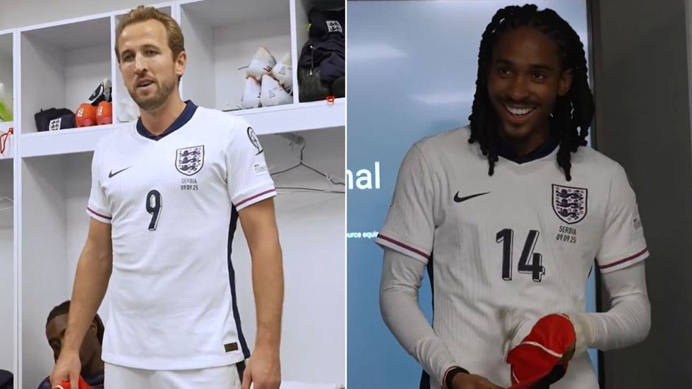 Harry Kane Djed Spence England Serbia