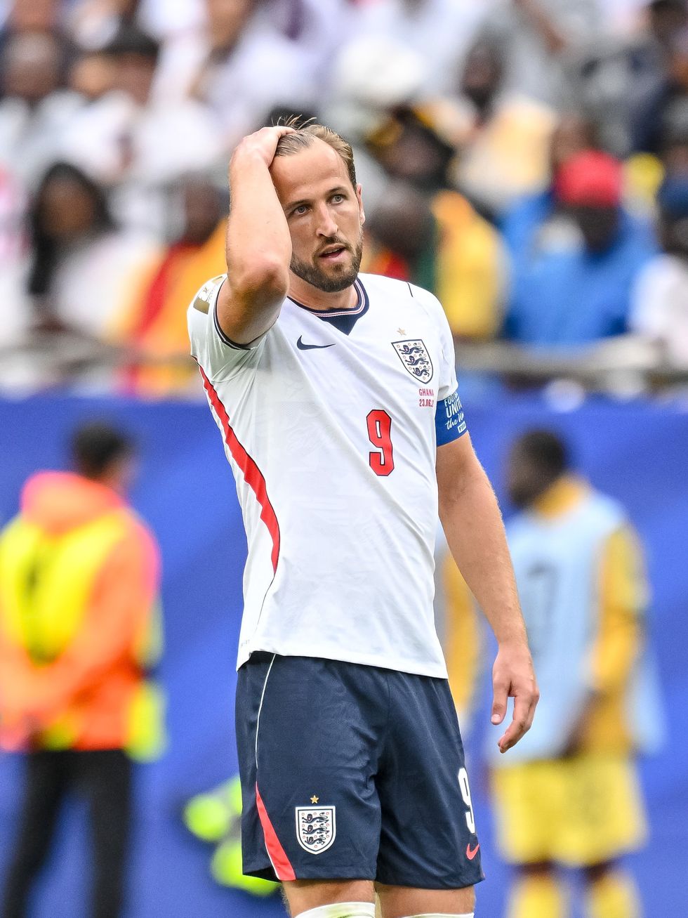 Harry Kane missed a big chance in England's World Cup match with Ghana