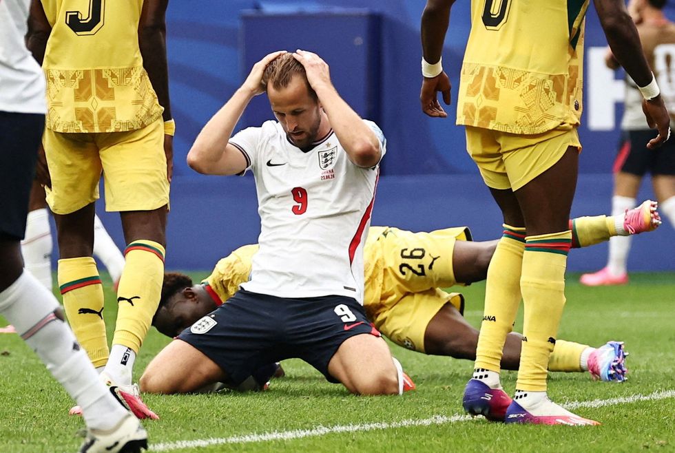 Harry Kane missed a huge opportunity in the second half