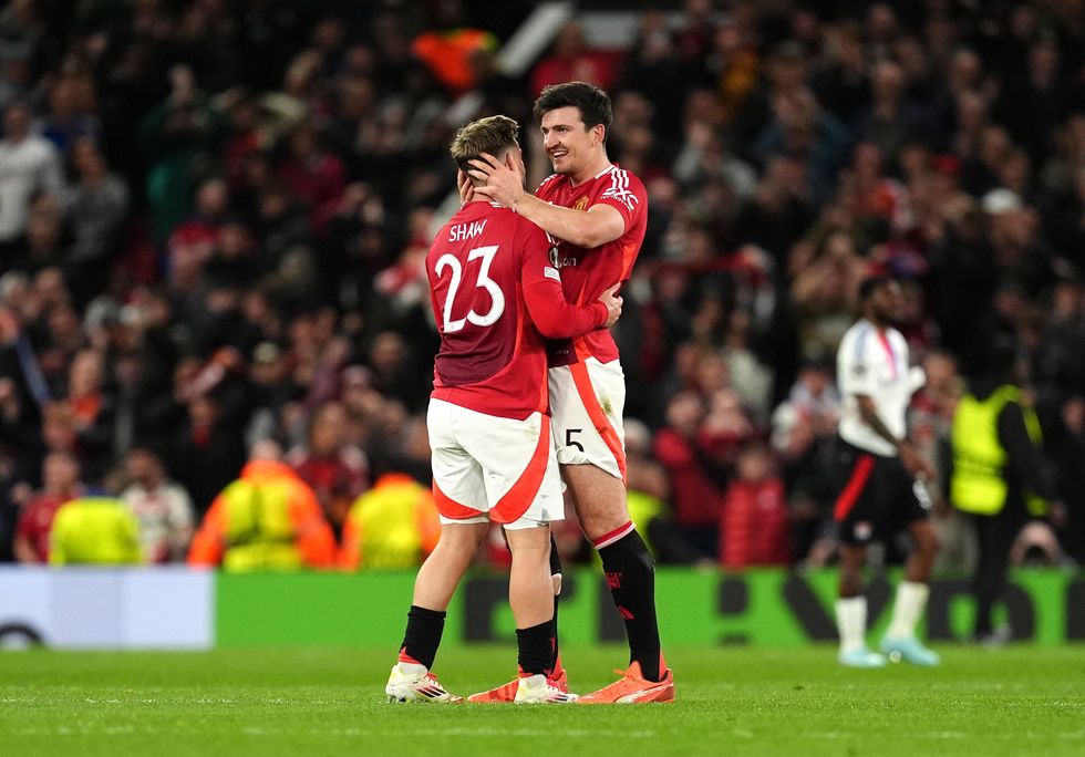 Harry Maguire and Luke Shaw were both left out of the England squad