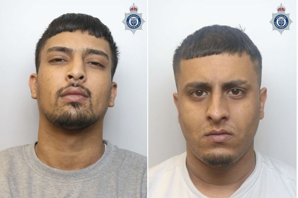 Hassan Ali (L) and Asad Ali (R) were jailed for four years and two months, and four years, respectively