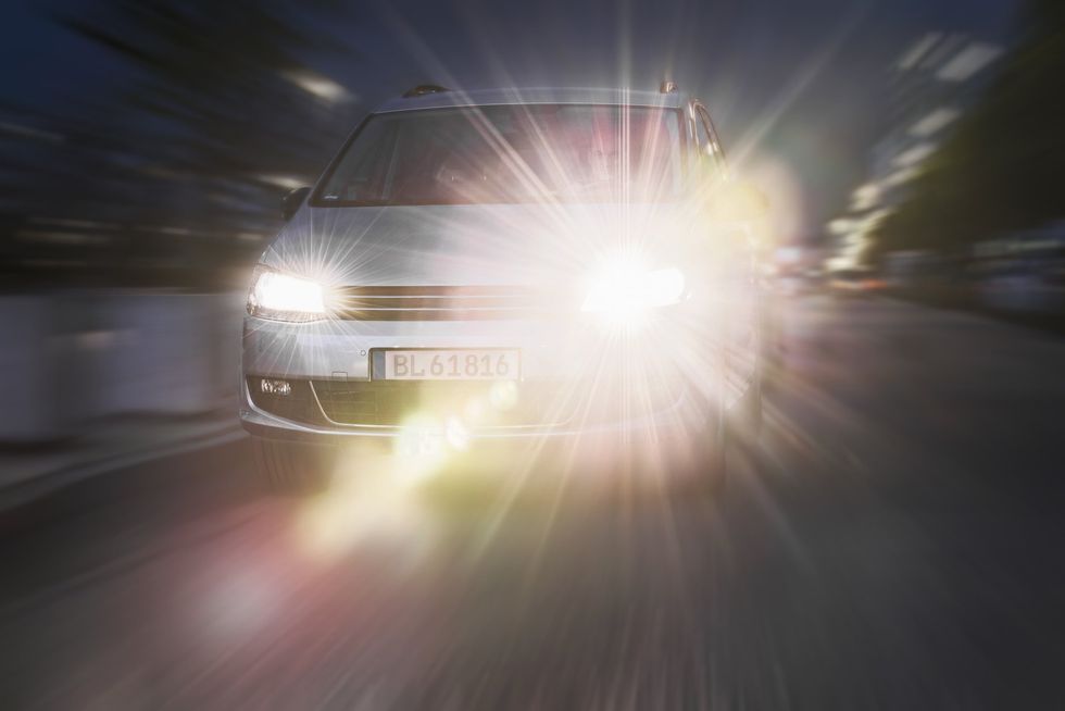 Headlight glare