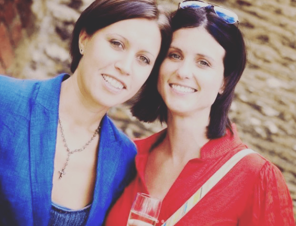 Heather Peace and Ellie Dickinson