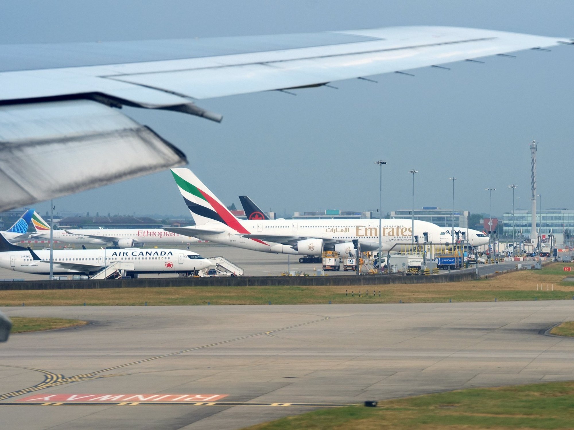 Heathrow Airport warns of passenger disruption after roads blocked by flooding