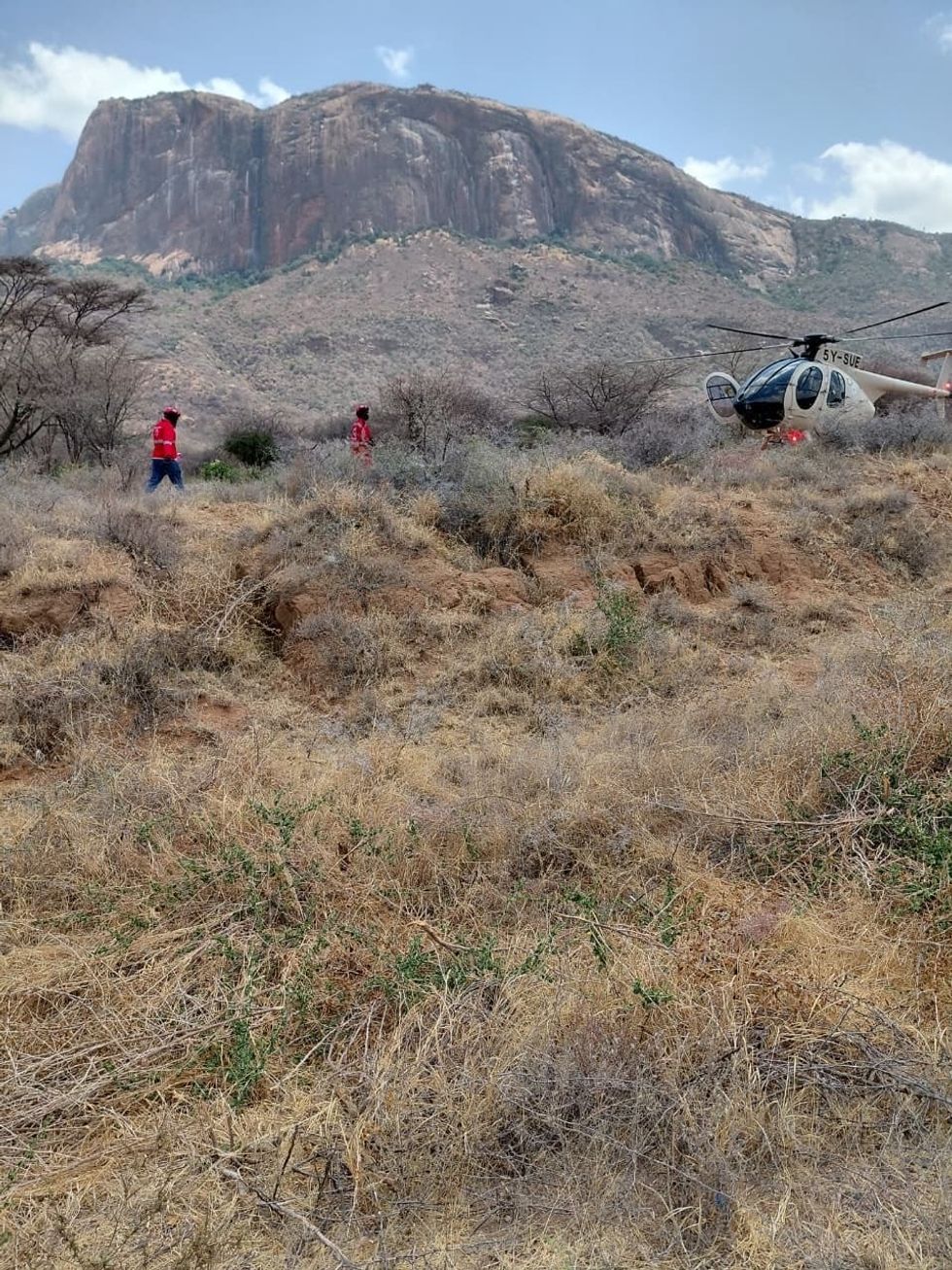 Helicopter crash