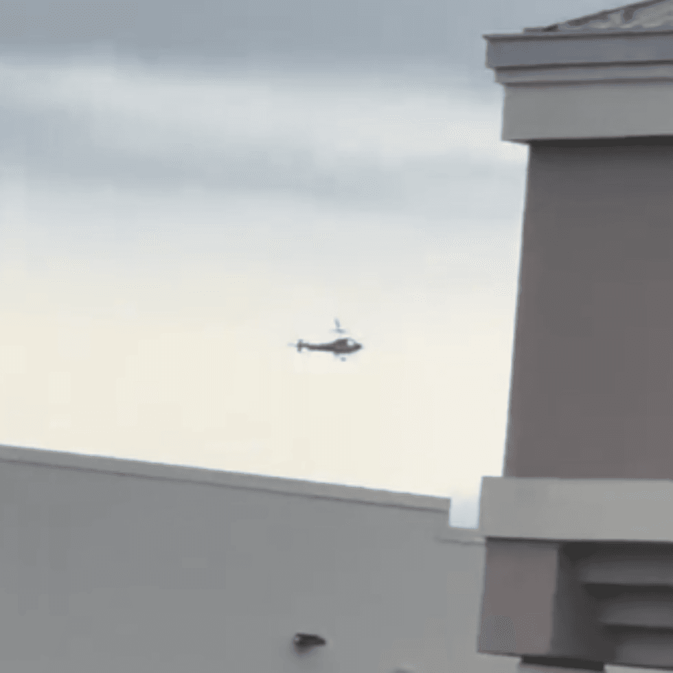 Helicopter crash