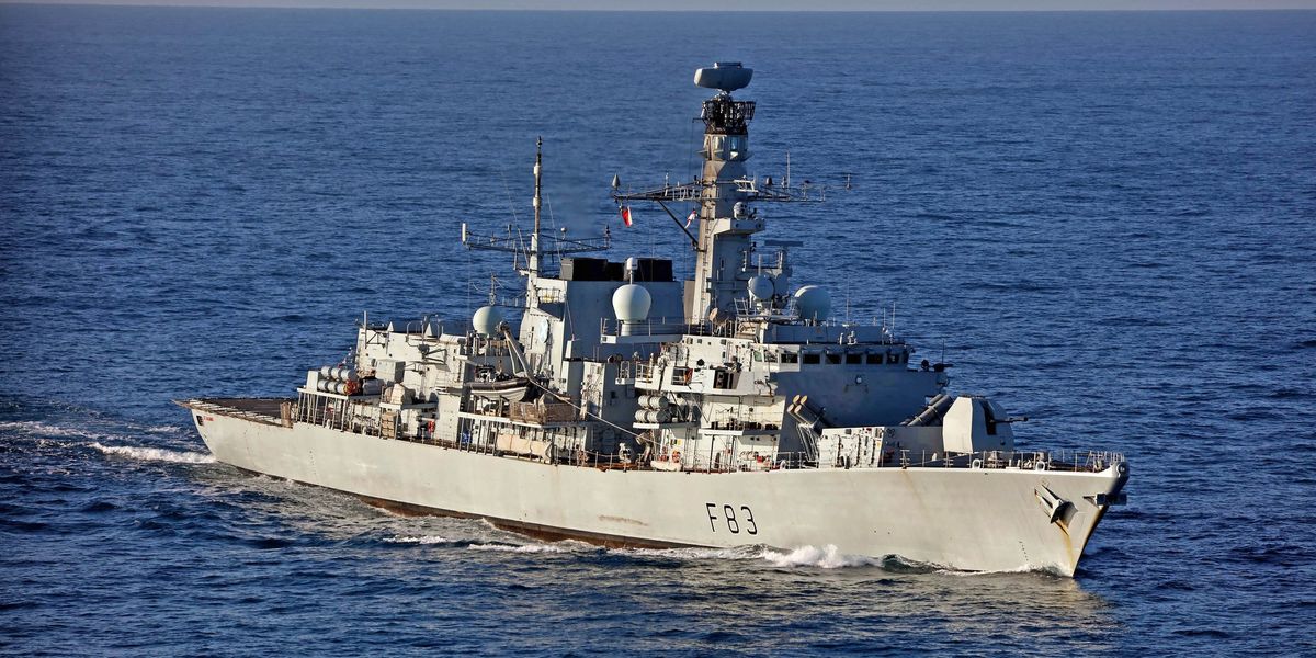 British warship drafted in to defend Ireland - but banned from entering Irish waters
