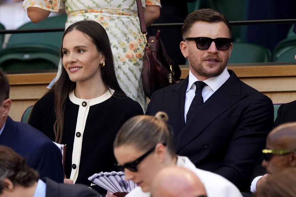 Holly Ramsay and Adam Peaty