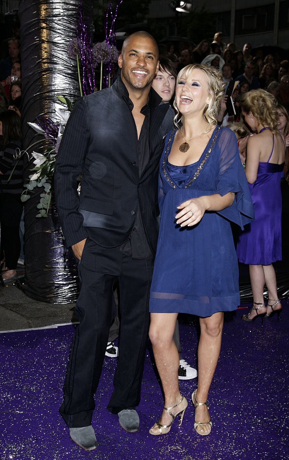 Hollyoaks Actress Carley Stenson and Ricky Whittle