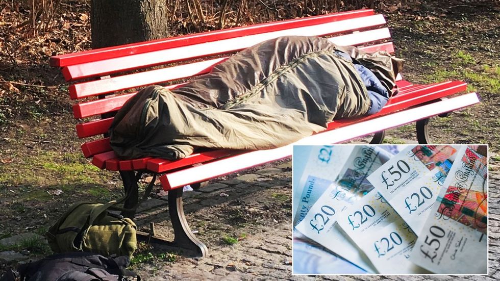 Homeless person
