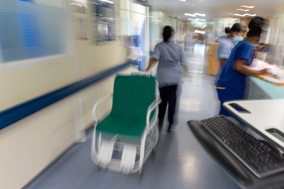 Hospital corridor