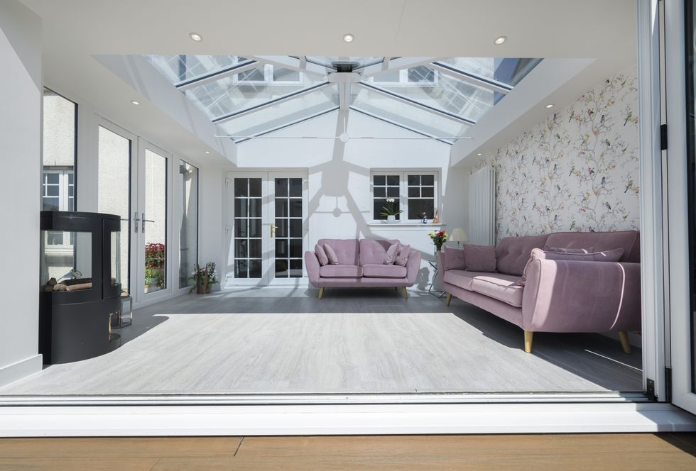 House after transformation